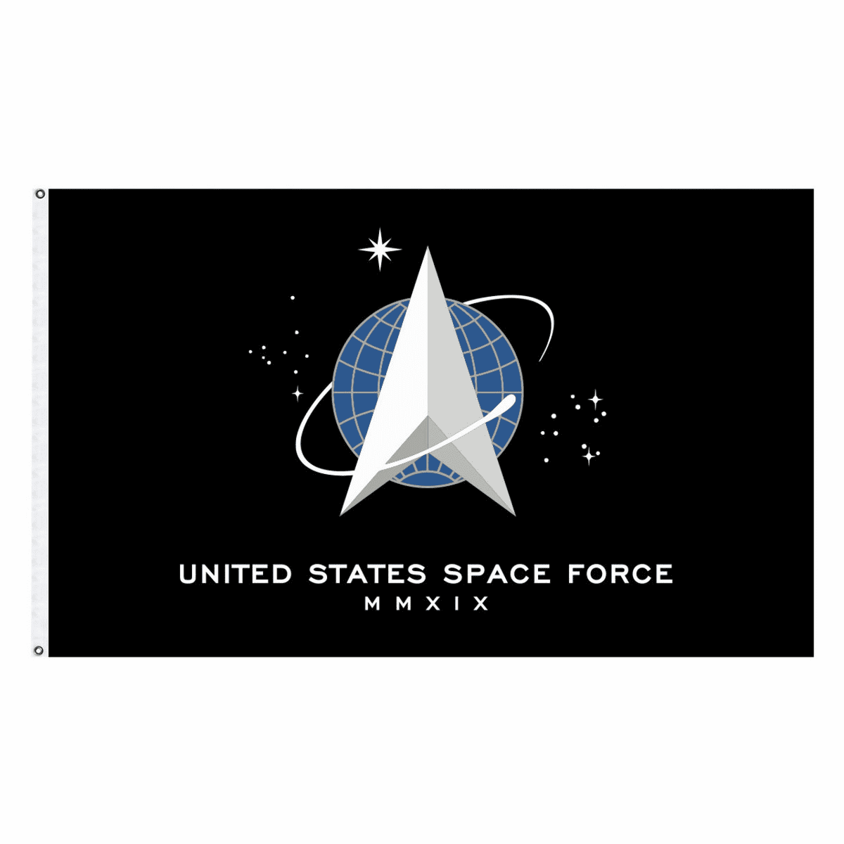 US Space Force Flag w/Grommets