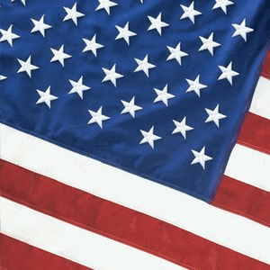 USA G-Spec 3'6in x 6'8in Cotton Flag
