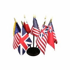 USA Historical Stick Flag Set