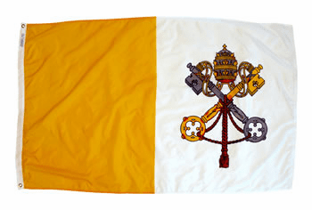 Vatican Papal Flag  (Nylon) Outdoor