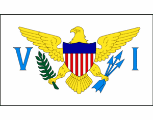 Virgin Islands Flag Nylon Valley Forge Brand