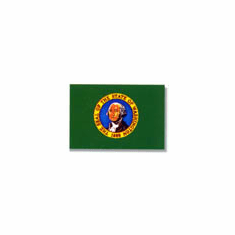 Washington Flag 4 x 6Ft Nylon Valley Forge Brand