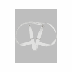 White Web Flag Carry Harness (DoubleStrap)