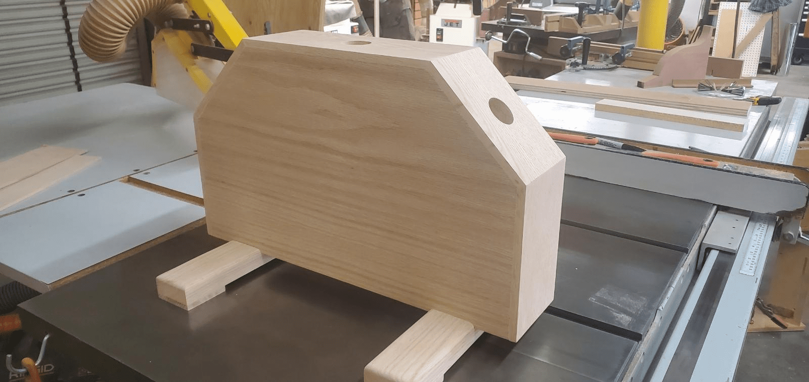 Wood Flag Set Display Stand (3 Hole)