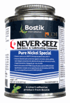 Bostik Never Seez NSBT-16N<br>Pure Nickel Special<br> 1 lb. Brush Top Can