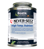 Bostik Never Seez NSSBT-16<br>High Temperature Stainless<br>16 oz. Brush Top Can