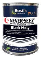 Never Seez Black Moly<br>NSB-150 Extreme Pressure Grease<br>16 oz. Flat Top Can