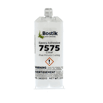 Bostik 7575 Clear (2 oz.)<br>Two Part Epoxy Adhesive
