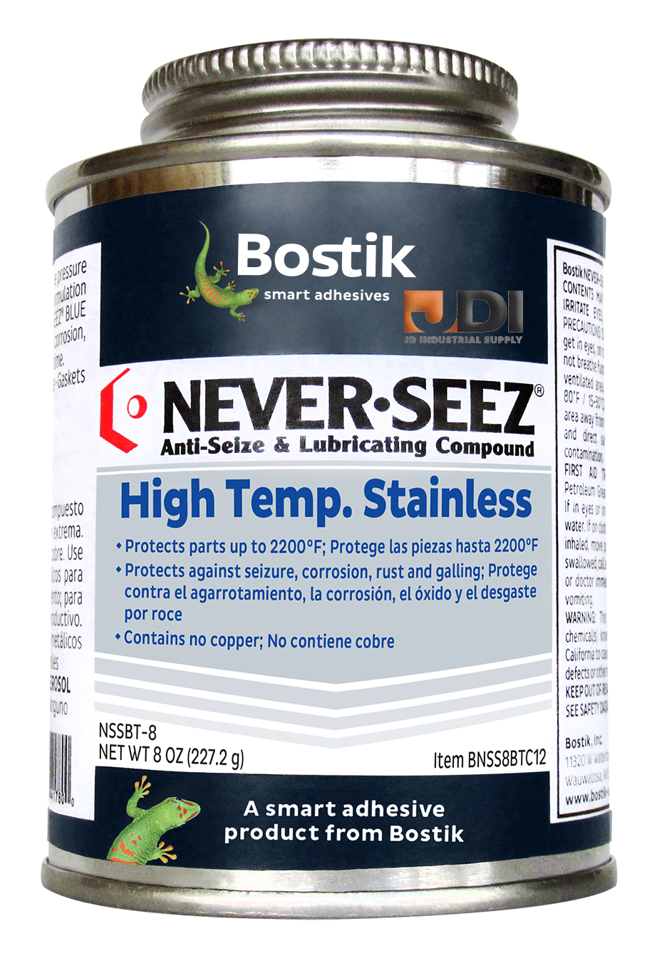 Bostik Never Seez Hi Temperature Stainless Steel Anti Seize Anti