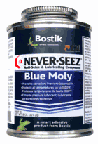 Bostik Never Seez NBBT-8<br>Blue Moly Anti-Seize<br>8 oz. Brush Top Can