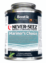 Bostik Never Seez NMCBT-8<br>Mariner's Choice (Marine Grade)<br>8 oz. Brush Top Can