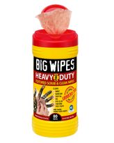 Big Wipes 4x4 Formula (80 Count)<br>Heavy Duty & Textured (Case of 8)