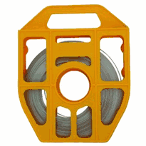 C203Y9 Width 3/8" Tote<br>201 Stainless Steel Strapping<br>(100 Ft. Roll)