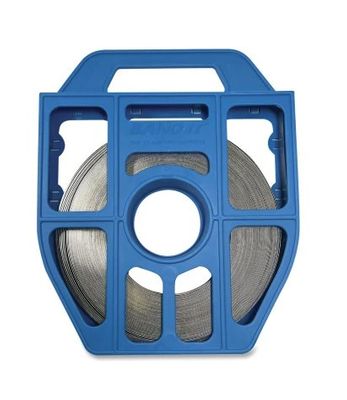 C204B9 Width 1/2" Tote<br>201 Stainless Steel<br>(100 Ft. Roll)