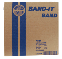 C205 Width 5/8"<br>201 Stainless Steel Strapping<br>(100 Ft. Roll)