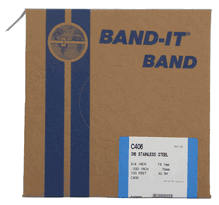 C40699 Width 3/4"<br>201 Stainless Steel Strapping<br>(100 Ft. Roll)