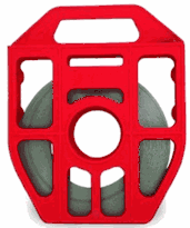 C406R9 Width 3/4" Red Tote<br>201 Stainless Steel Strapping<br>(100 Ft. Roll)