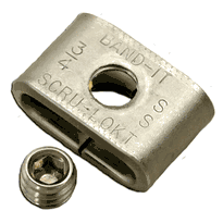 Band It C72599 - 5/8"<br>201 Stainless Steel Buckles<br>Scru-Lokt Variety (Box of 25)