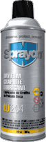 Sprayon LU204 (S00204)<br>Dry Graphite Lubricant