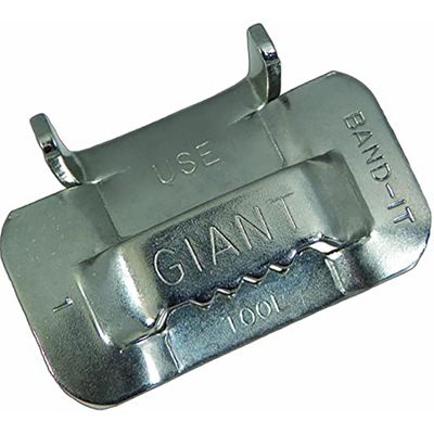BAND-IT Giant Buckles G44299 <br> 1 1/4" Wide Ear-Lokt ( Box of 25 )