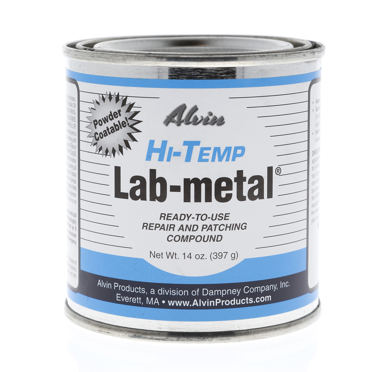 Hi Temp Lab Metal All Metal Repair Putty Lab Metal