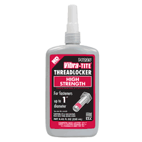 Vibra Tite Red 140 - 250 ML<br>High Strength Threadlocker <br>(For Fasteners up to 1" in Diameter)