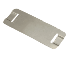 ID1019<br>304SS 1.5" x 2.5" x 0.015" thick<br>Box of 100