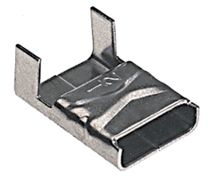 Band It L15499 - 1/2"<br>201 Stainless Steel Clips<br>(Box of 100)