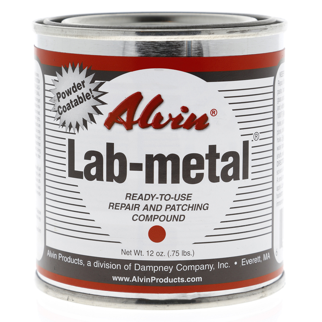 Alvin Lab Metal All Metal Body Filler 12 oz. Lab Metal Alvin Lab Metal All Metal Body Filler 12 oz. Lab Metal