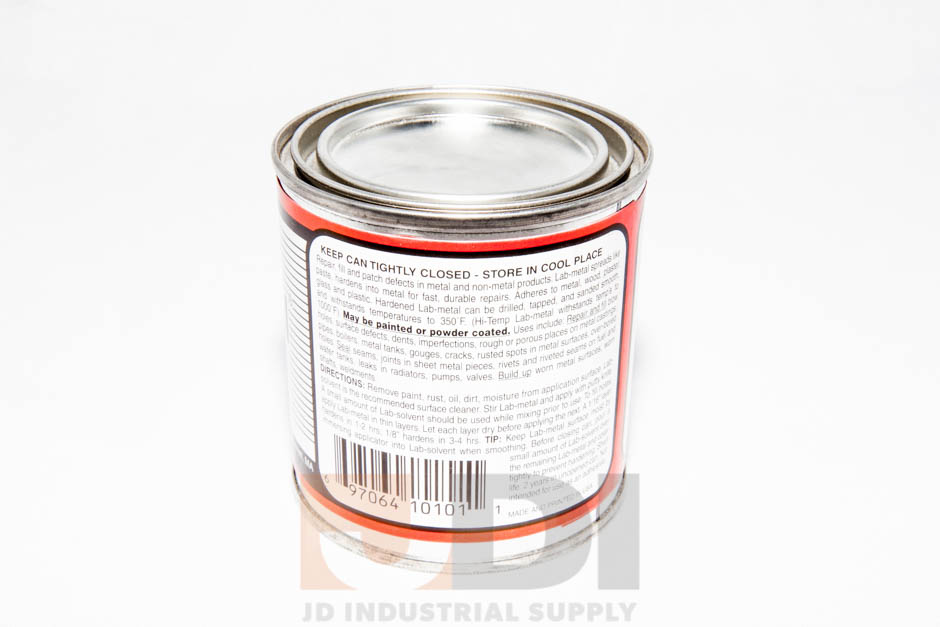 Alvin Lab Metal All Metal Body Filler 12 oz. Lab Metal