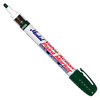 Markal Valve Action Paint Markers<br>96826 Xylene Free Green (12/Box)