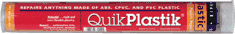 QuikPlastik Epoxy Putty Stick<br>ABS, CPVC, & PVC Plastic Repair<br>Polymeric Systems, Inc. (7" Tube)