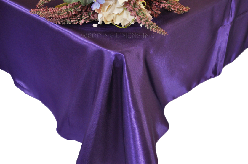 rectangular Banquet Table Overlays