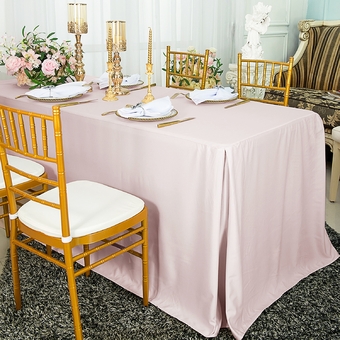 72"x30"x29"(6 Ft) Rectangular Scuba (Wrinkle-Free) Fitted Table Covers (7 colors)