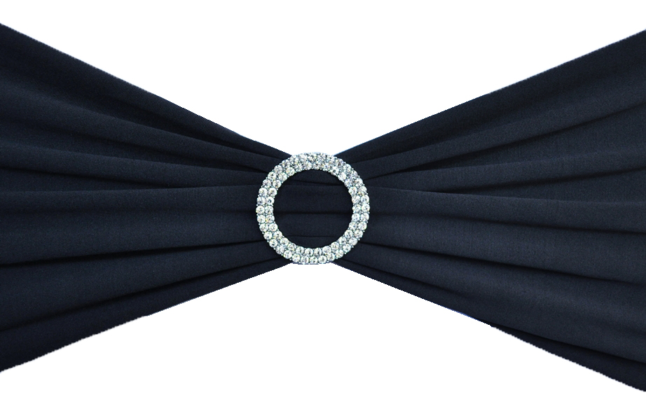 Rhinestone Chair Sash Band Buckles Round Wholesale