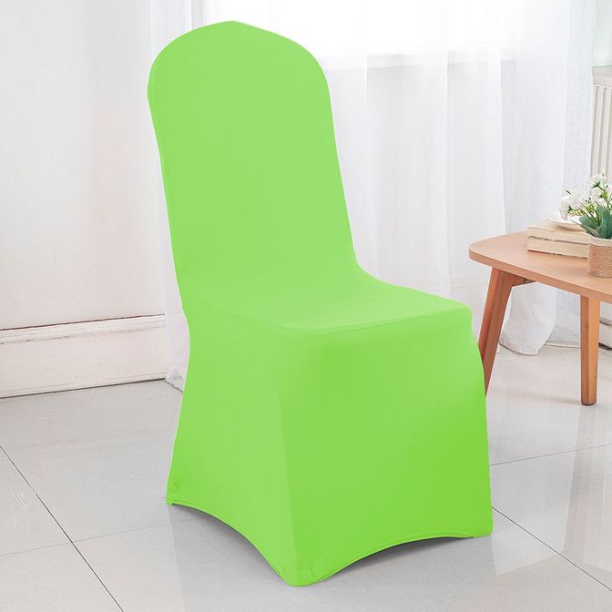 Apple Green spandex Banquet chair covers wholesale