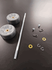 Carpet Pro CPU3N 3QD Vacuum Axle Kit Special Order Item