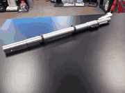 Lindhaus PB14E L Ion Battery Power Brush Telescoping Wand 