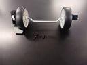 Riccar R25S R25D R25P Rear Wheel Assembly 