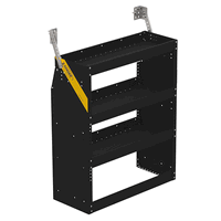 36W x 44.5H x 14D<br/>(Steel/Black) 36W x 44.5H x 14D<br/>(Steel/Black)