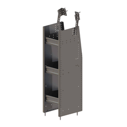 12W x 44.5H x 14D<br/>(Aluminum)
