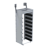 Standing Milawaukee Case Holder<br/>(14D x 19W x 44.5H) Standing Milawaukee Case Holder<br/>(14D x 19W x 44.5H)