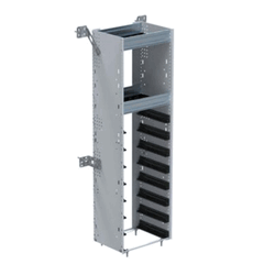 Standing Milawaukee Case Holder<br/>(14D x 19W x 62H)