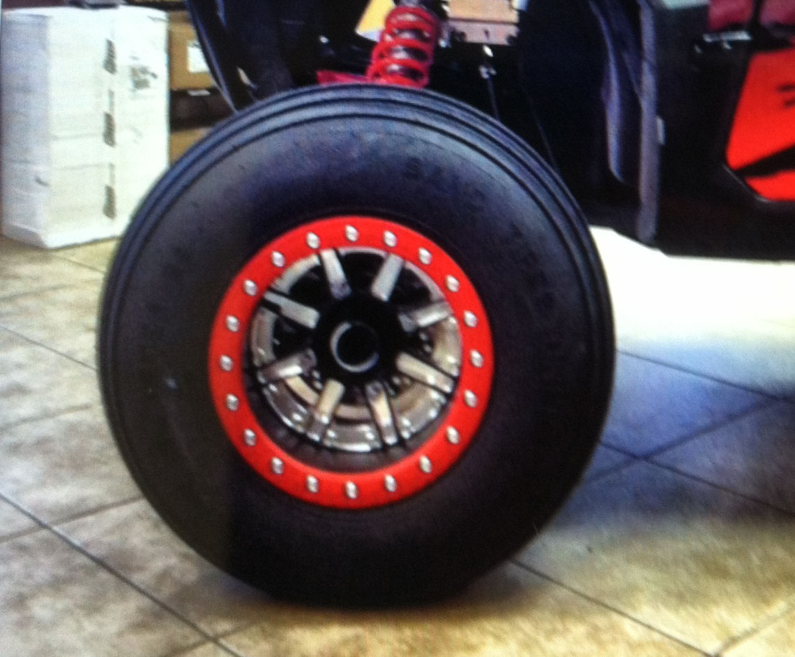 Sand Tires Unlimited Blaster Sand Paddle and Wheel Package 14"