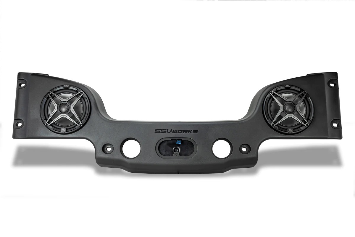 SSV Works 8" Overhead Speaker Upgrade for 0717 Jeep Wrangler JK 4Door