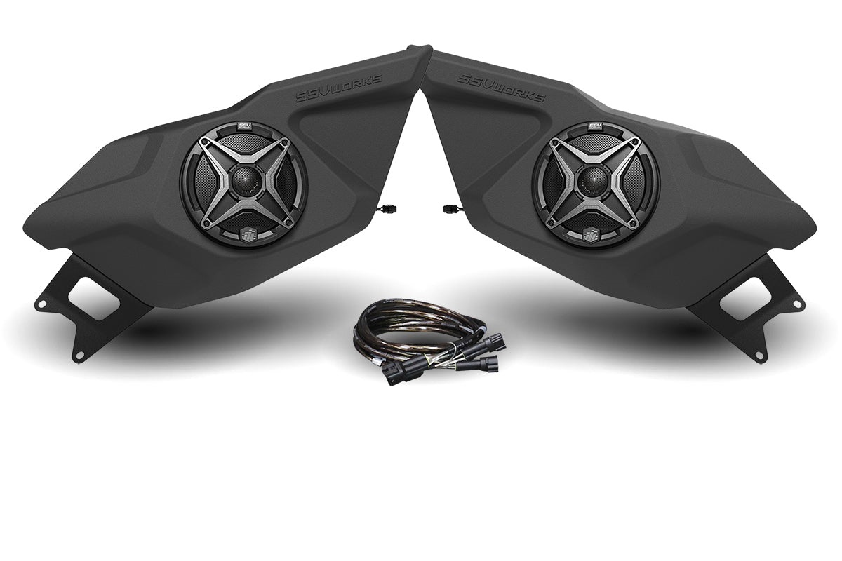SSV Works Door Plug&Play 6.5" Speaker Kit for Ride Command for 2123