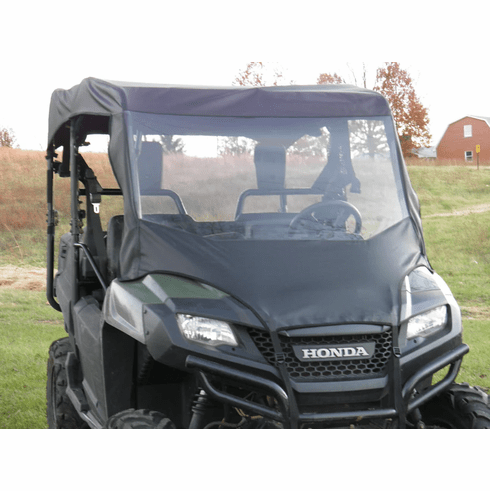3 Star|2014-2024 Honda Pioneer 700-4|Vinyl Windshield & Top Combo