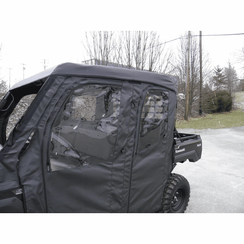 3 Star|2016-2023 Kawasaki Pro DXT|Pro FXT|Full Cab Enclosure for Hard Windshield (Full Doors)
