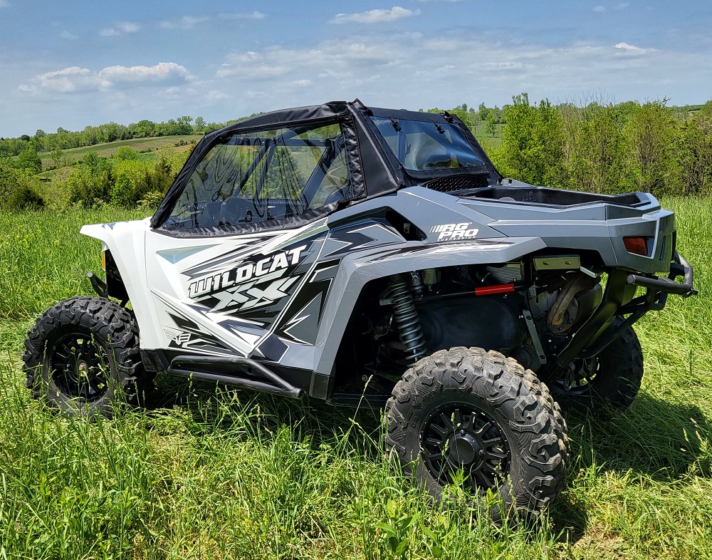 Wildcat Xx Steering Rack 3 Star Industries Soft Upper Doors/Rear Panel Combo for Arctic Cat ...