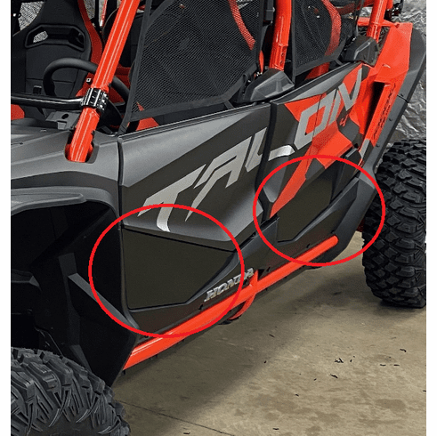 Genuine Honda Front Lower Doors For Talon 1000 R / X / X4 (2019-2021) – OEM 08R77-HL6-A00